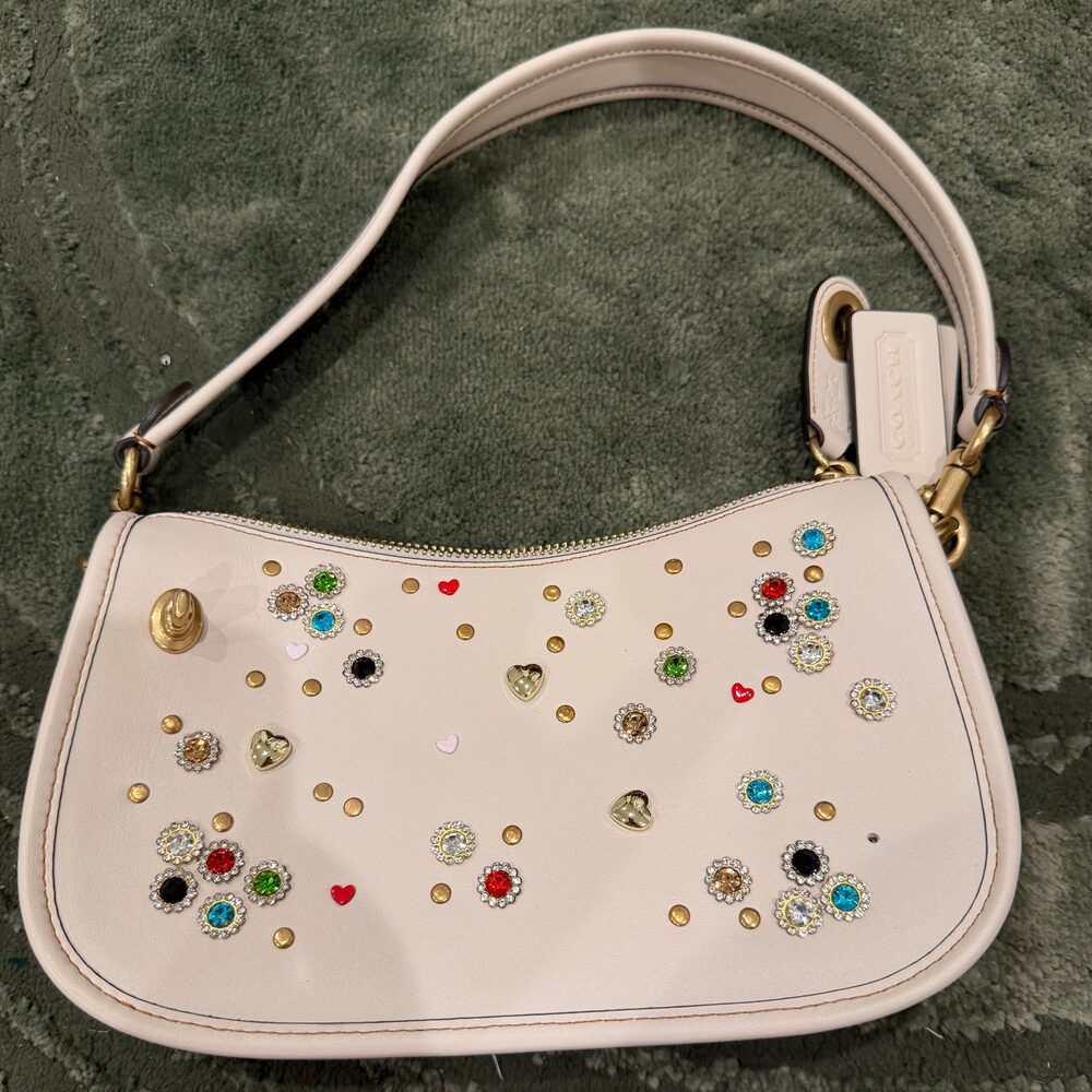Coach Re-Done Swinger Bag in Chalk
